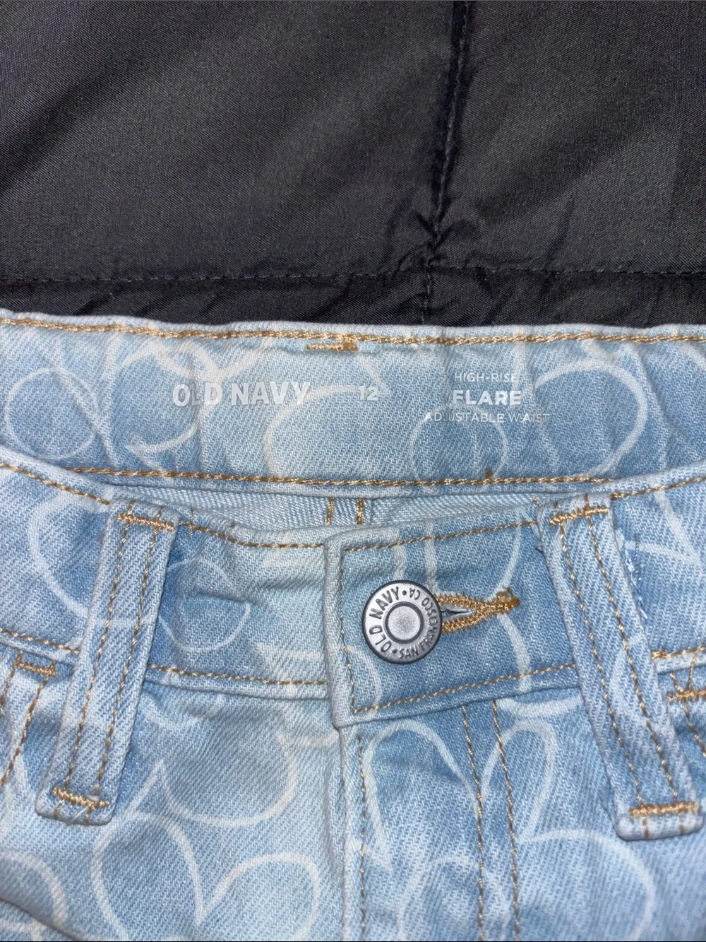 Old Navy Light Blue Floral Kids' Jeans